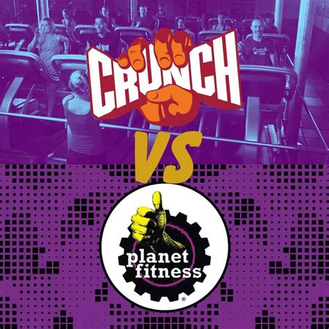 Crunch Fitness vs. Planet Fitness: Clash of the Fitness Titans