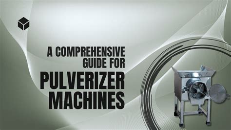 Crush Mixer Machine: Your Ultimate Guide to Pulverization