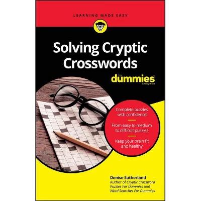 Cryptic Crosswords For Dummies PDF