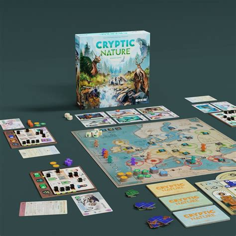 Cryptic Nature: A Board Game that Unravels the Secrets of the Wild