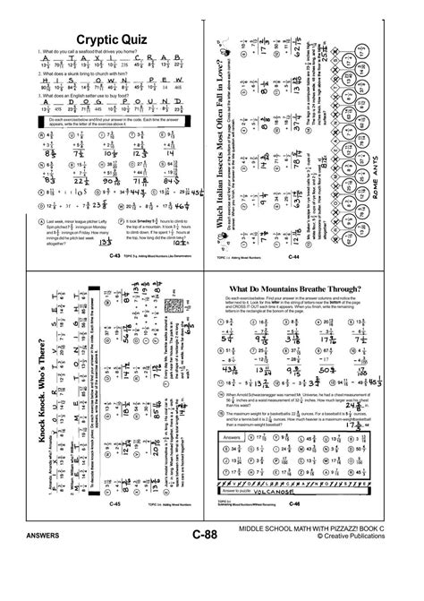 Cryptic Quiz Answer Key 120 Angles Kindle Editon