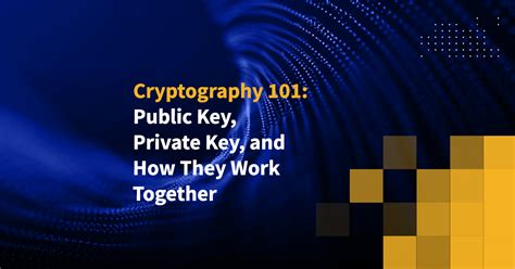 Cryptography's 101: Public and Private Keys Unveiled