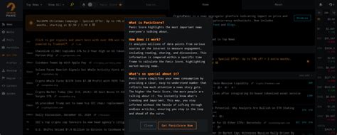 Cryptopanic: The Ultimate Guide to Navigating the Crypto Market's Panic Zones