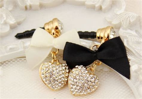 Crystal Earphone Bowknot Ornament BIGBANG Kindle Editon