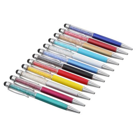 Crystal Function Ballpoint Stylus Capacitive Reader