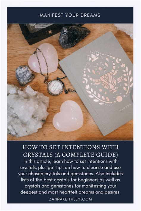 Crystal Intention Setting: