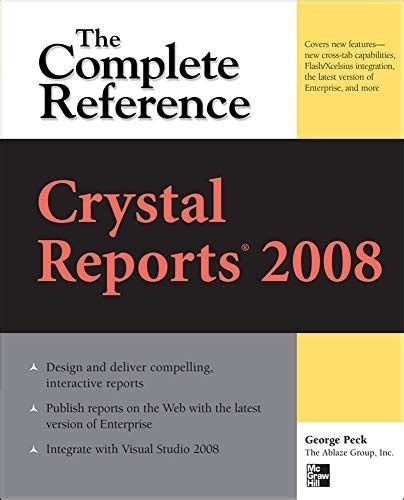 Crystal Reports 2008 The Complete Reference Epub