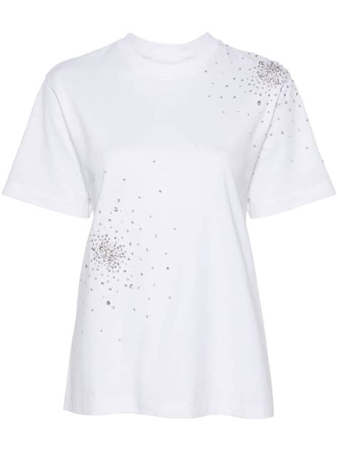 Crystal-Embellished T-Shirts: