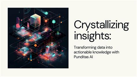 Crystallizing Insights: