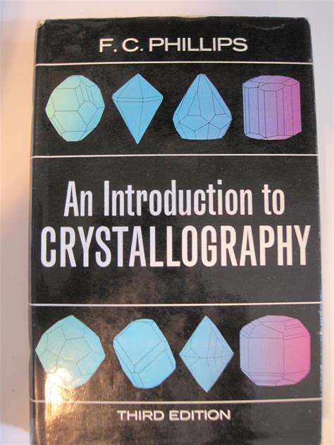 Crystallography An Introduction 3rd Edition Reader