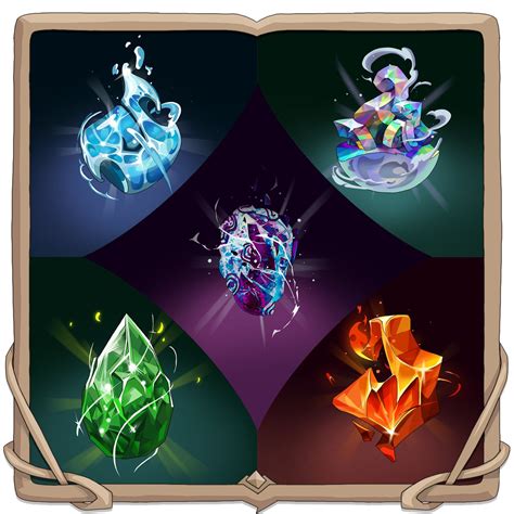 Crystals: Elemental Treasures