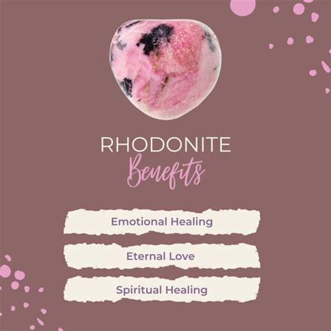 Crystals Rhodonite: The Stone of Emotional Healing and Unconditional Love