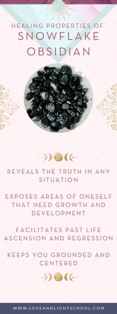 Crystals Snowflake Obsidian: A Journey Through Mysticism and Healing