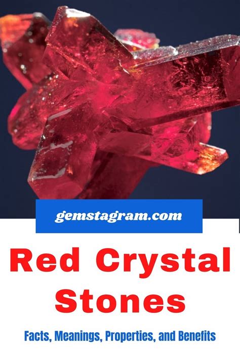 Crystals That Are Red: A Guide to Their Meanings, Properties, and Benefits