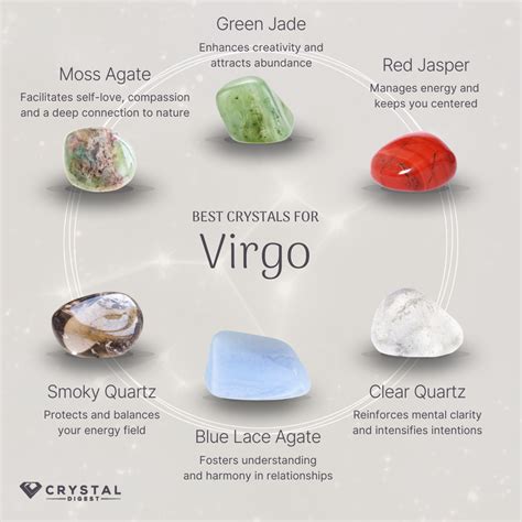 Crystals Virgo: Your 10 Gemstone Matches for Love, Luck & Well-Being