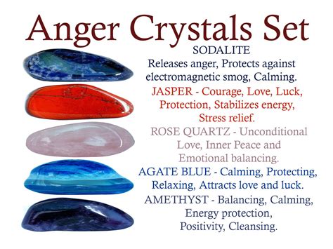 Crystals for Anger: A Symphony of Soothing Vibrations