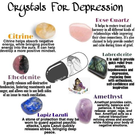 Crystals for Anxiety and Depression: A Comprehensive Guide to Natural Relief