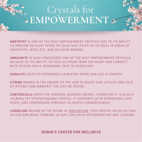 Crystals for Financial Empowerment