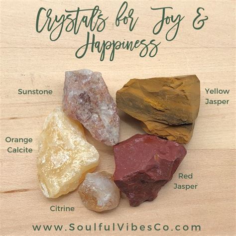 Crystals for Happiness: A Journey to Joy