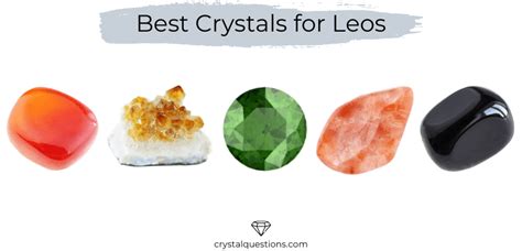 Crystals for Leos: Enhancing Confidence, Bravery, and Creativity