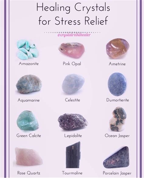 Crystals for Stress Relief