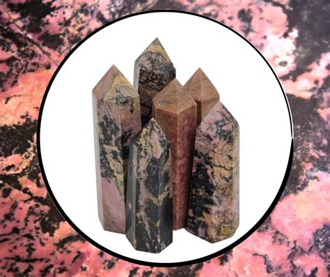 Crystals of Serenity and Love: Uncovering the Enchanting World of Rhodonite