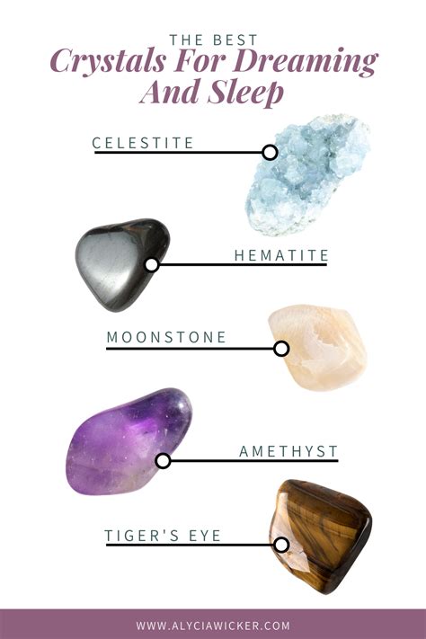 Crystals that Promote Sleep