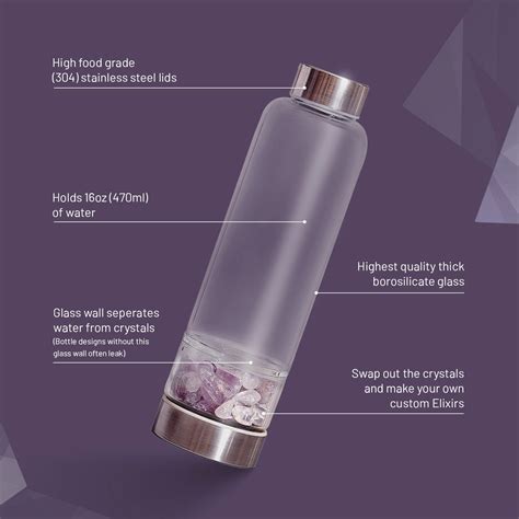 Crystals-Infused Water Bottles: A Journey into Hydration and Well-being