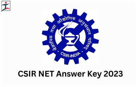 Csir Net Answer Key Doc