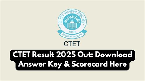 Ctet Answer Key PDF