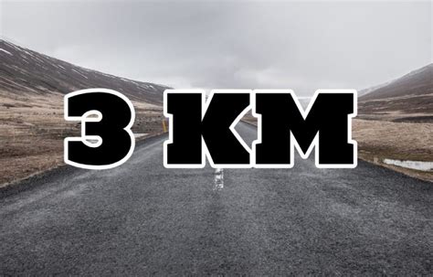 Cuántas kilómetros son 3 millas