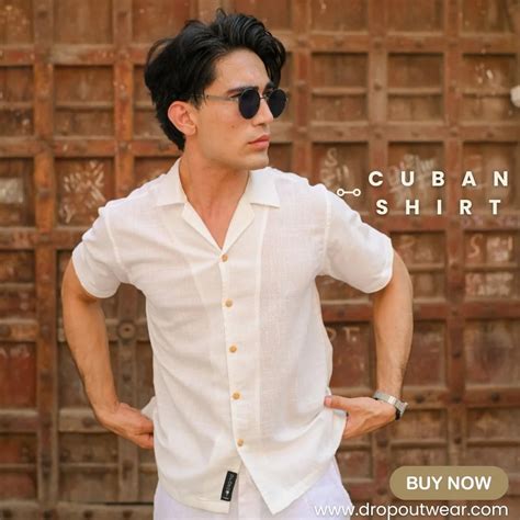 Cuban Collar Shirts: The Ultimate Guide for Men Exuding Style and Sophistication