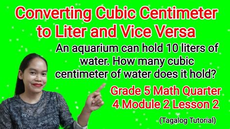 Cubic Centimeters to Liters: Convert with Ease!