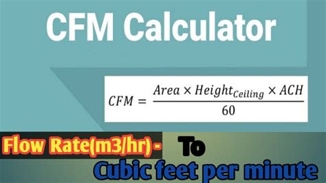 Cubic Feet per Hour (ft3/hr)