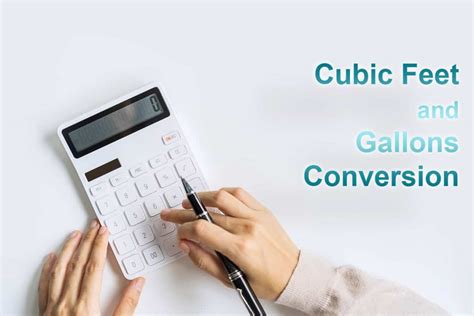 Cubic Feet to Gallons UK: A Comprehensive Conversion Guide