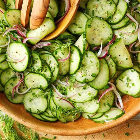 Cucumber Salad: