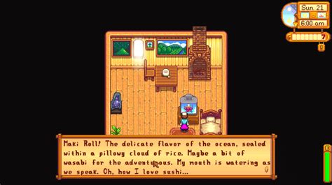 Culinary Delight: Exploring the Flavors of Stardew Valley Maki Roll