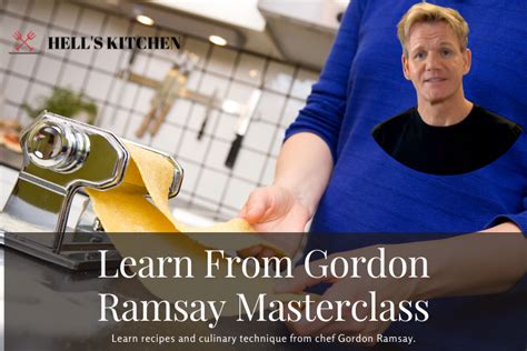 Culinary Masterclass: Chef Gordon Ramsay's Culinary Haven