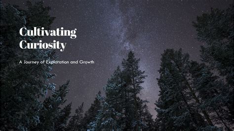 Cultivating Curiosity: A Catalyst for Innovation and Personal Growth