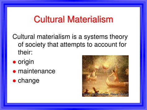 Cultural Materialism Epub