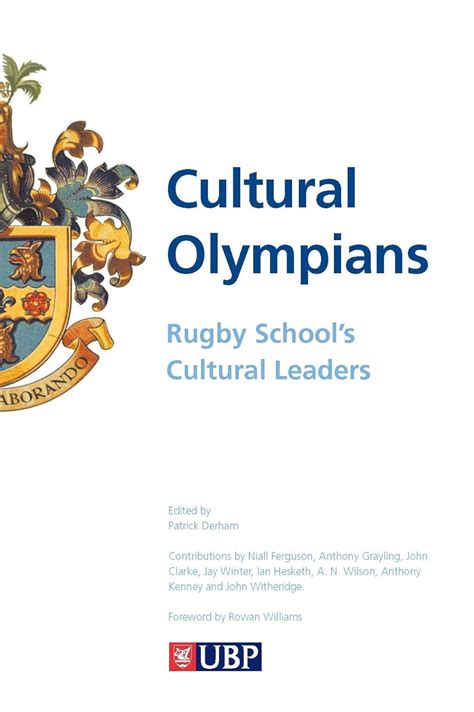 Cultural Olmpyians Rugby School's Cultural Leaders PDF