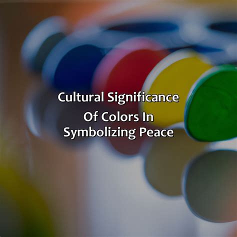 Cultural Significance of Colors