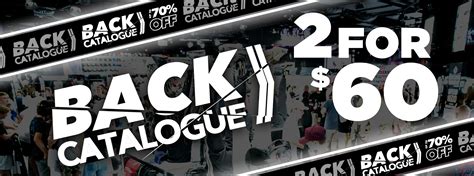 Culture Kings Back Catalogue