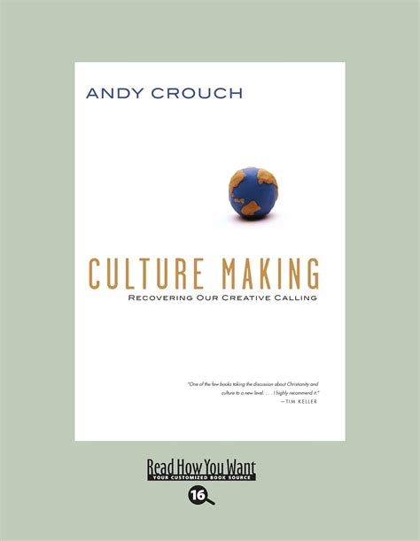 Culture Making Recovering Our Creative Calling PDF