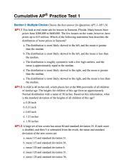 Cumulative Ap Practice Test 4 Answers Reader