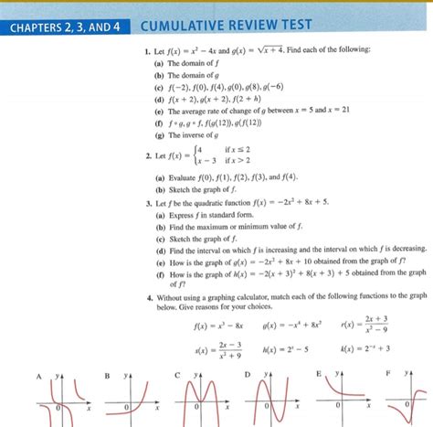 Cumulative Review Chapters 1 3 Answers Algebra 2 Doc