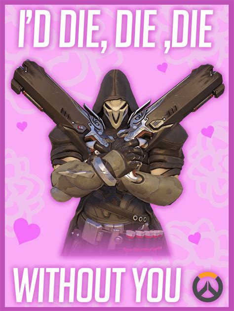 Cupid's Arrows: Overwatch Valentine Cards for the Gaming Duo