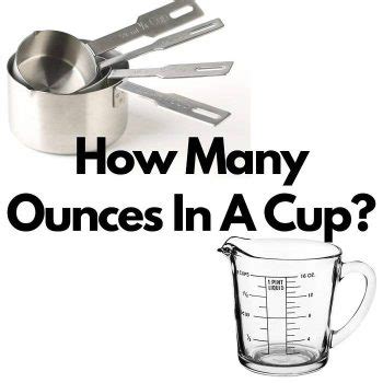 Cups to Ounces: A Comprehensive Guide for Kitchen Pros