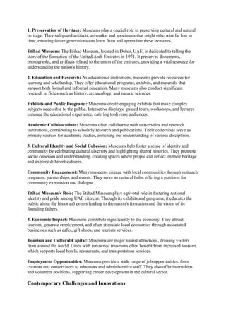 Curators: Guardians of Our Cultural Treasures