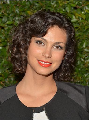 Curly 12" Chin Length Brown Synthetic Morena Baccarin Wigs